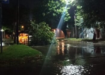 Villa Mercedes nuevamente sacudida por la tormenta