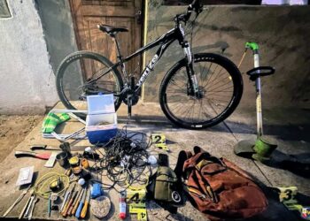 San Francisco del Monte de Oro: un hombre fue demorado por sustraer elementos de una vivienda