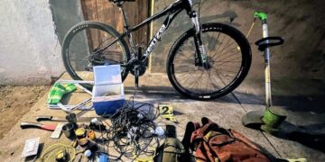 San Francisco del Monte de Oro: un hombre fue demorado por sustraer elementos de una vivienda