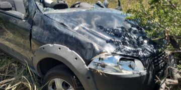 Villa de Merlo: una mujer resultó herida tras un accidente en la ruta provincial 5