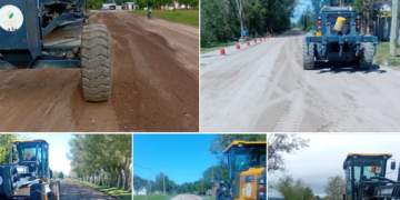 Tilisarao: Un trabajo constante, el mejoramiento de calles y accesos ante las abundantes lluvias