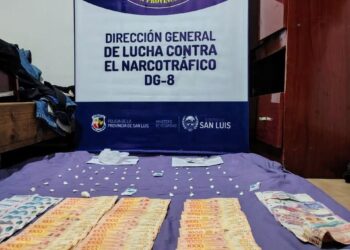 Tilisarao: la Policía incautó droga valuada en más de 400 mil pesos, secuestró distintos elementos y detuvo a un hombre