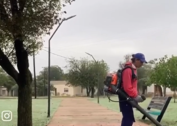 Buena Esperanza, compra más equipamiento para mantener sus espacios verdes