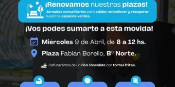 Buena Esperanza: operativo municipal en Barrio Norte