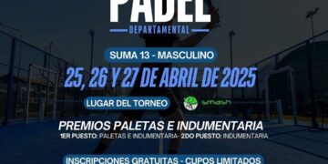 Buena Esperanza: Se realizará un Torneo Departamental de Pádel