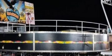 Quines: tres menores resultaron heridos tras el desperfecto de un juego en un parque de diversiones