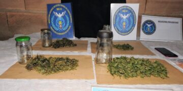 San Francisco del Monte de Oro: la Policía incautó droga valuada en casi 2 millones de pesos