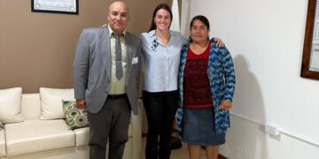 Buena Esperanza: municipio y pastores reunidos