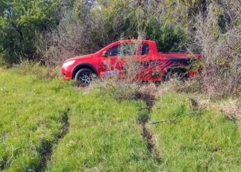 Villa de Merlo: un hombre resultó herido tras el despiste de una camioneta en la ruta provincial 5