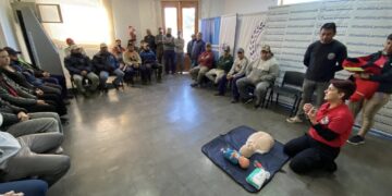 Buena Esperanza se capacita en primeros auxilios