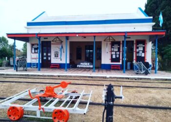 El Museo Ferroviario de Concarán, un viaje al pasado sobre rieles