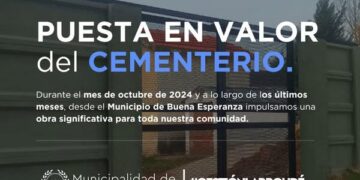 Buena Esperanza realizó mejoras en el cementerio municipal