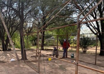 Ambiente terminó la construcción de invernáculos en Quines, San Francisco, Villa Mercedes y San Luis