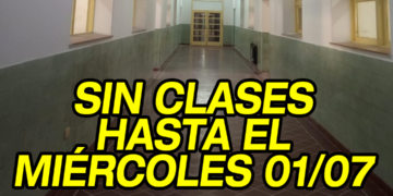Se suspenden las clases este lunes por la tarde y durante toda la jornada del martes