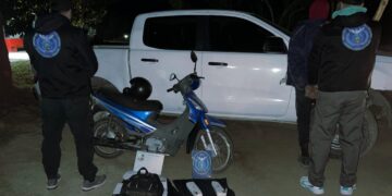 Quines: la policía demoro a un hombre con droga valuada en aproximadamente nueve millones.