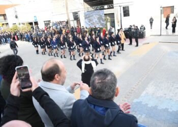 Concarán celebró sus 167 años con un desfile cívico-militar