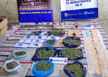 Buena Esperanza: la Policía incautó droga valuada en más de 13 millones de pesos.