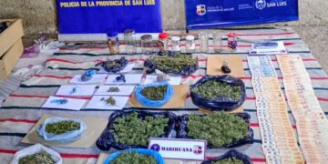 Buena Esperanza: la Policía incautó droga valuada en más de 13 millones de pesos.
