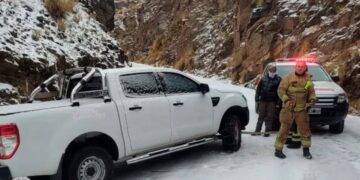 Rescataron a una familia que despistó en el camino al filo serrano de Merlo
