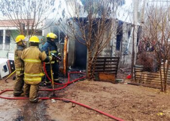 Dos menores con graves quemaduras tras un incendio en una vivienda de Justo Daract