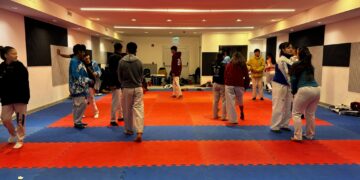 El Centro de Convenciones de Merlo debutó como campus nacional de taekwondo olímpico