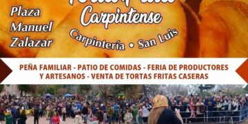 Carpintería se prepara para disfrutar las mejores tortas fritas