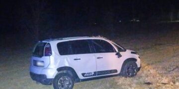 Tilisarao: una mujer fue hospitalizada tras un accidente automovilístico en la Autopista 55