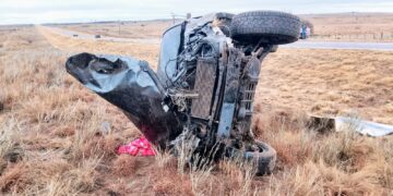 Cinco personas oriundas de Buenos Aires fueron hospitalizadas tras el vuelco de una camioneta en la ruta nacional 188