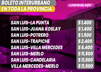 Aumenta el Transporte Interurbano