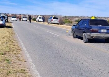 Cuatro personas resultaron lesionadas tras un choque en cadena en la ruta provincial 1