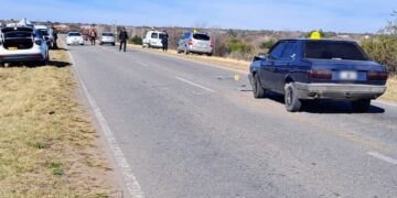 Cuatro personas resultaron lesionadas tras un choque en cadena en la ruta provincial 1