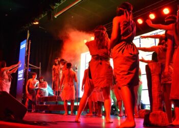 Más de 600 personas festejaron con los Intercolegiales Culturales en San Francisco