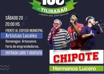 El 136° aniversario de Tilisarao será con una mega fiesta.