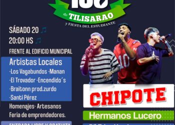 Tilisarao celebra su 136° aniversario con una gran fiesta para toda la familia