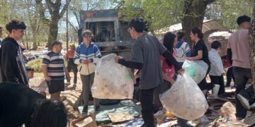 Estudiantes de La Toma recolectaron más de seis toneladas de material reciclable