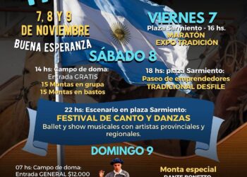 Buena Esperanza se prepara para vivir la 47° Fiesta Provincial de la Tradición