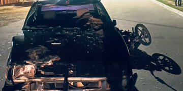 San Francisco: un hombre resultó herido tras el choque entre una motocicleta y un automóvil