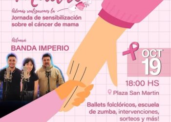 Día de la Madre y Octubre Rosa en Tilisarao Vecinos del Interior Puntano
