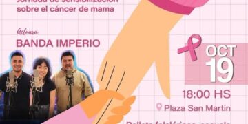 Día de la Madre y Octubre Rosa en Tilisarao Vecinos del Interior Puntano
