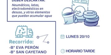 Comenzó el Operativo de Descacharrado 2025 en Tilisarao