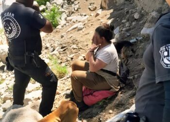 Rescatan a una mujer embarazada que se había perdido en las sierras de Potrero de Leyes