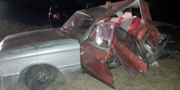 San Francisco del Monte de Oro: una camioneta y un automóvil protagonizaron un accidente en la ruta provincial 9; no hubo personas heridas