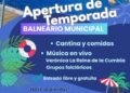 Invitan a la fiesta de apertura de la temporada turística 2025 en Lafinur