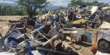 Recolectaron más de 3.300 kilos de cacharros en Carpintería