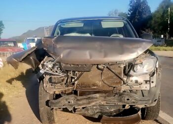 Quines: dos vehículos protagonizaron un accidente en Ruta Nacional N°20 y calle Juan XXIII