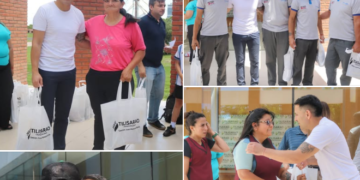 El municipio de Tilisarao entregó cajas navideñas a beneficiarios del Plan de Inclusión Laboral