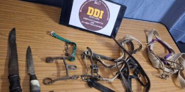 Estancia Grande: la Policía realizó allanamientos por una causa de abigeato y secuestró un automóvil y diversos elementos