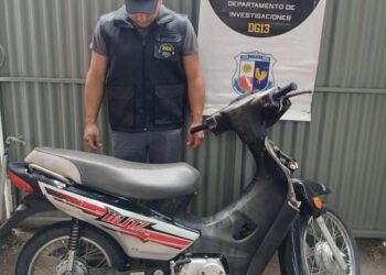 Santa Rosa del Conlara: la Policía recuperó una motocicleta que había sido robada en Carpintería