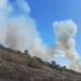 Contuvieron un incendio de grandes proporciones en la zona cercana a Villa Larca y Concarán