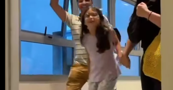 Dieron de alta a Emma